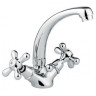 Cмеситель для умывальника Emmevi Deco Classic, двухвентильный, бронза (BR12913)