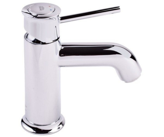 Cмеситель для умывальника Grohe BauClassic, однорычажный, хром (23162000)