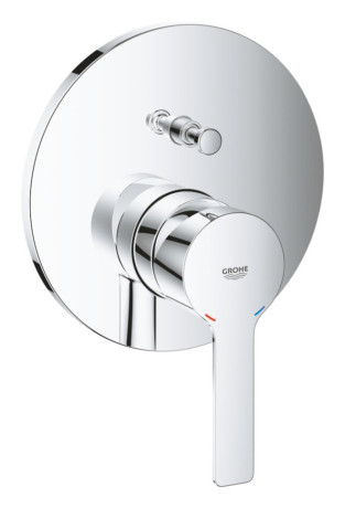 Смеситель для ванны Grohe Lineare New, однорычажный, хром (24064001)