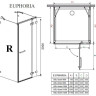 Душова стінка Radaway Euphoria KDJ S1 110 (383053-01)