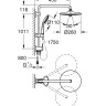 Душова система Grohe Euphoria (27421002)