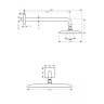 Верхній душ Hansgrohe Raindance (27376000)