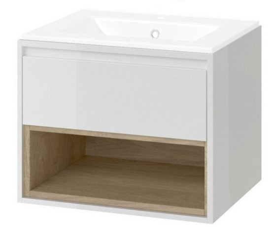 Тумба під умивальник Excellent Tuto, 60 (MLEX.0101.600.WHBL)