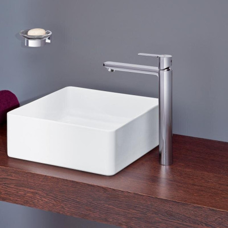 Змішувач для умивальника Grohe Lineare, одноважільний, хром (23405001)
