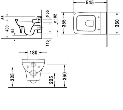 Унітаз підвісний Duravit PuraVida (2219090000)