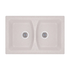Кухонна мийка гранітна Cosh, 79x50, бежевий (COSH7950K300)