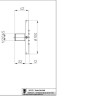 Форсунка для душу Bossini Tondo Flat Wall (I00175)