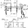 Змішувач для ванни Grohe Lineare, одноважільний, хром (19577001)