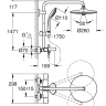 Душова система Grohe Euphoria (27475001)
