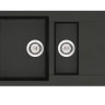 Кухонная мойка гранитная Vankor Orman, 80х49, черный (ORMAN OMP 04.80 BLACK)