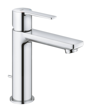 Cмеситель для умывальника Grohe Lineare, однорычажный, хром (32114001)