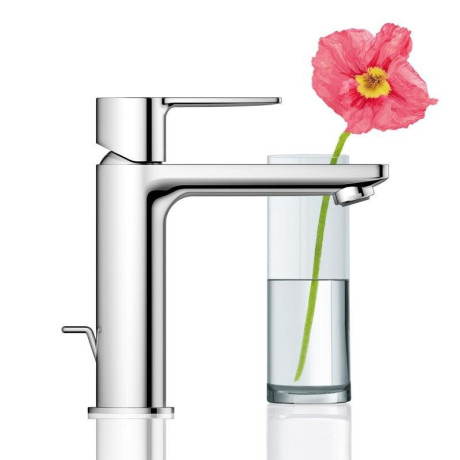 Cмеситель для умывальника Grohe Lineare, однорычажный, хром (32114001)