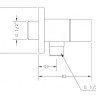 Запорный вентиль Genebre Kenjo Angle (3106 05)