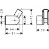Тримач для душу Hansgrohe Porter Vario (28328000)