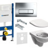 Комплект: Унітаз Kolo Nova Pro + Інсталяція Geberit Duofix + Кришка (M33120000+458.178.21.1+M30112000)