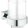 Склянка для зубних щіток Grohe Essentials Cube (40755001)