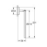 Держатель для полотенец Grohe BauCosmopolitan (40460001)