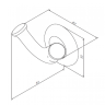 Гачок подвійний AM.PM Like (A8035600)