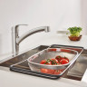 Смеситель для кухни Grohe Eurosmart, однорычажный, серебристый (30305DC0)