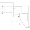 Запорный вентиль Genebre Tau Angle (3104 04)