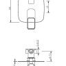 Смеситель для ванны Aqua Rodos Terra 90441-R, однорычажный, хром (АР000040448)