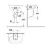 Напівп'єдестал Grohe Bau Ceramic (39426000)