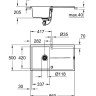 Кухонна мийка гранітна Grohe K400, 86x50, чорний (31640AP0)