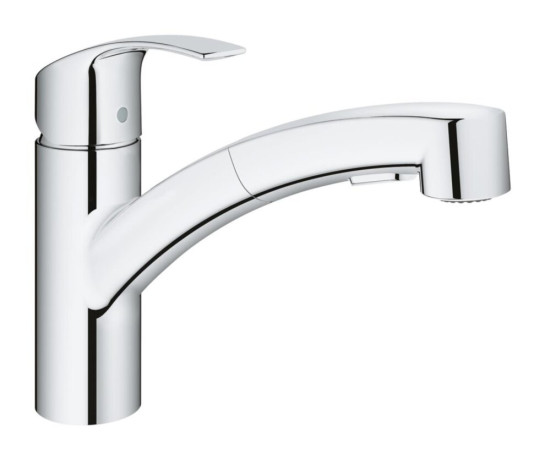 Смеситель для кухни Grohe Eurosmart, однорычажный, хром (30305000)