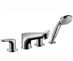 Смеситель для ванны Hansgrohe Focus E, двухвентильный, хром (31936000)