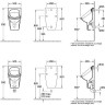 Пісуар Villeroy&Boch Omnia Architectura (55730501)