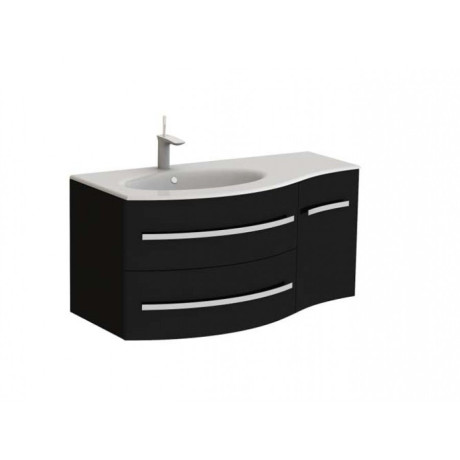 Тумба з умивальником Botticelli Vanessa, 108 (VNDL-110 BLK)