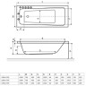 Ванна акриловая Excellent Ava, 170x70 (WAEX.AVA17WH)