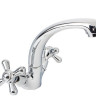 Cмеситель для умывальника Emmevi Deco Classic, двухвентильный, хром (SC12113TC)