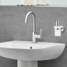 Cмеситель для умывальника Grohe BauEdge, однорычажный, хром (23760000)