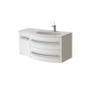 Тумба з умивальником Botticelli Vanessa, 108 (VNDR-110 WHT)