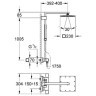 Душова система Grohe Euphoria Cube XXL (26087000)