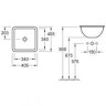 Умывальник врезной Villeroy&Boch Loop&Friends, 41 (61561001)