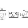 Унітаз підлоговий Idevit Rena (2904-0606)