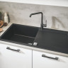Кухонна мийка гранітна Grohe K500, 100x50, чорний (31645AP0)