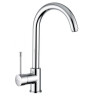 Смеситель для кухни Emmevi Eden, однорычажный, сатин (SC71047)