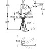 Смеситель для кухни Grohe Eurostyle Cosmopolitan, однорычажный, хром (31126004)