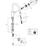 Смеситель для кухни Grohe Eurostyle Cosmopolitan, однорычажный, хром (31126004)