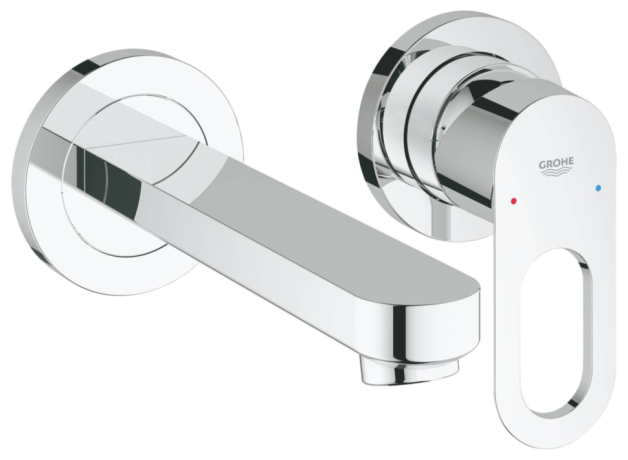Змішувач для умивальника Grohe BauLoop, одноважільний, хром (20289000)