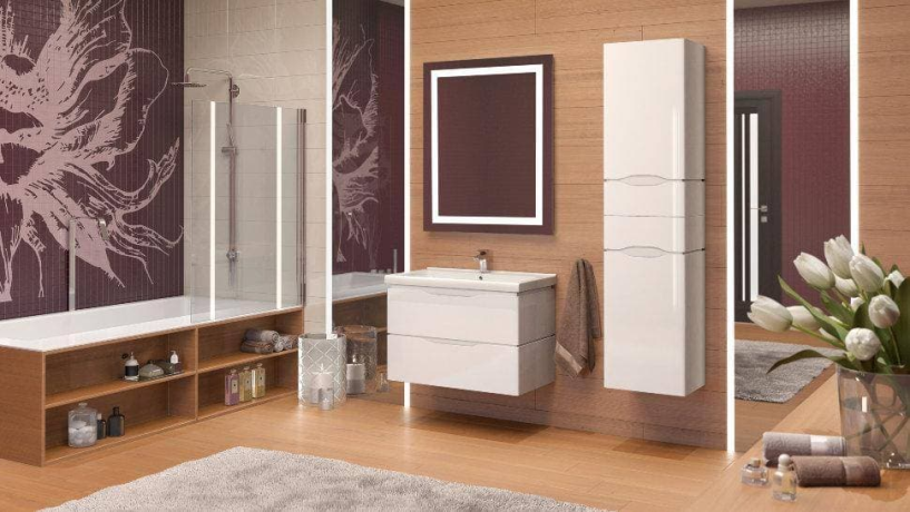 Тумба с умывальником Aqua Rodos Венеция/Пинто, 60 (АР000040229)