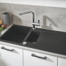 Кухонна мийка гранітна Grohe K500, 100x50, чорний (31646AP0)