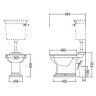 Унітаз компакт Devon&Devon Westminster (IBWCWES4)