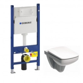 Комплект: Унитаз Kolo Nova Pro + Инсталляция Geberit Duofix + Крышка Soft-Close (M39018000+111.300.00.5+M30112000)