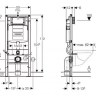Комплект: Унитаз Kolo Nova Pro + Инсталляция Geberit Duofix + Крышка Soft-Close (M39018000+111.300.00.5+M30112000)