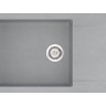 Кухонна мийка гранітна Vankor Orman, 78x50, сірий (ORMAN OMP 02.78 XL GRAY)