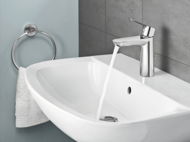 Cмеситель для умывальника Grohe BauLoop, однорычажный, хром (23762000)